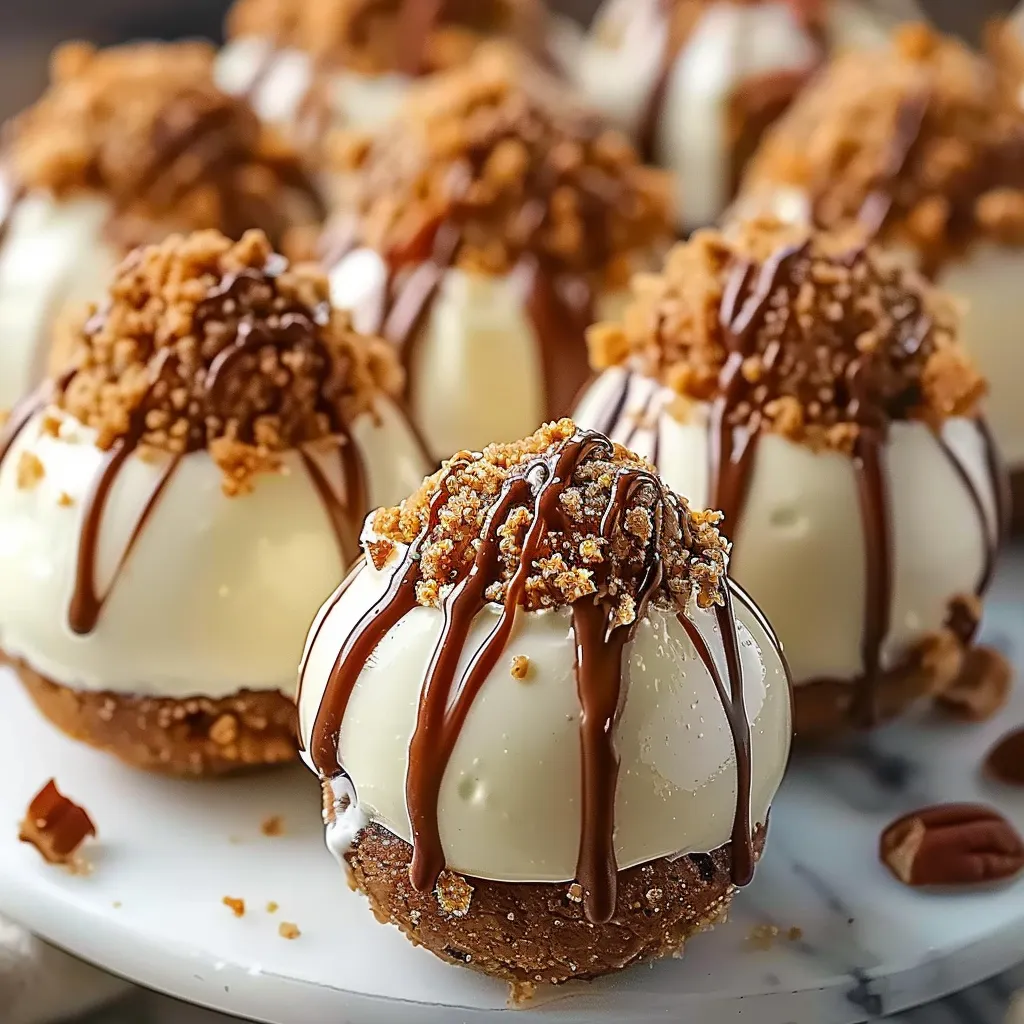 Bite-sized pumpkin cheesecake balls, perfect for fall desserts and snacking.