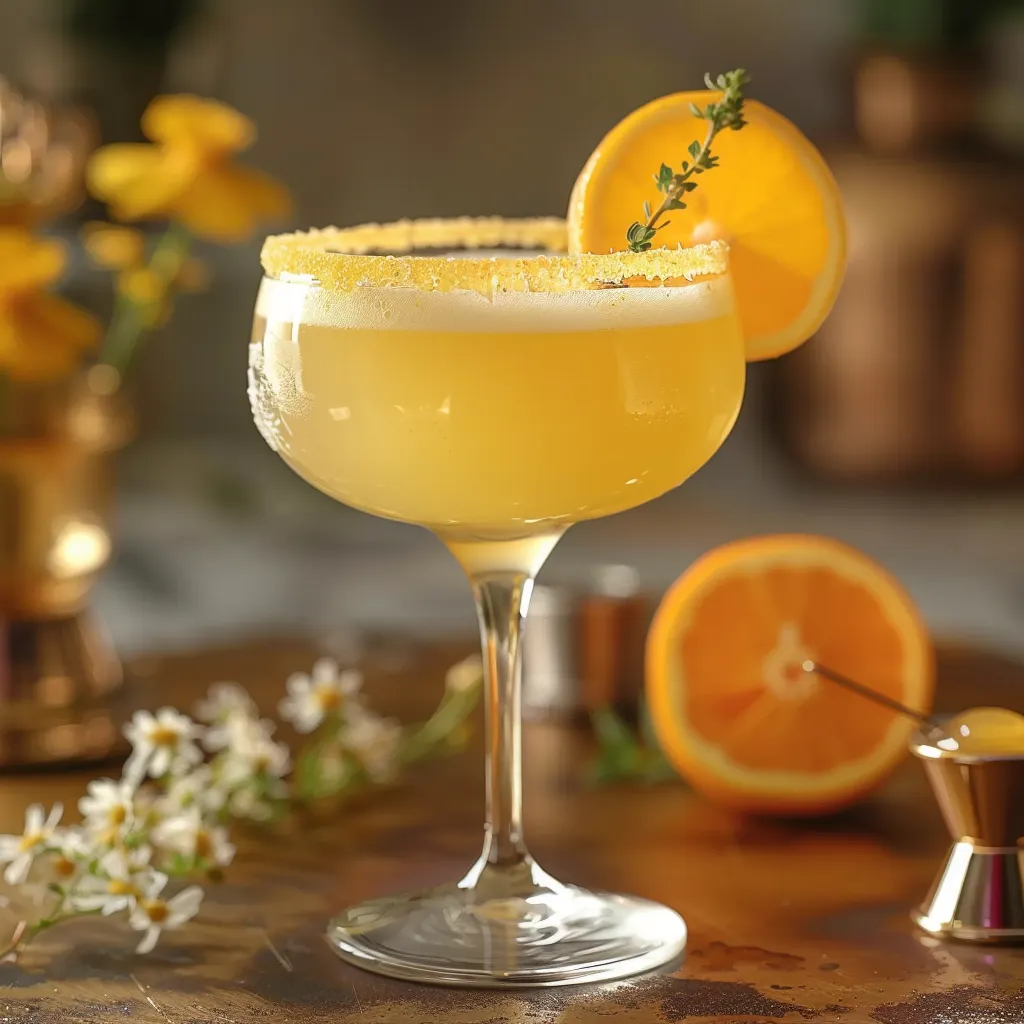 Bees Knees cocktail, a perfect blend of gin, honey, and lemon for a bright, sweet drink.