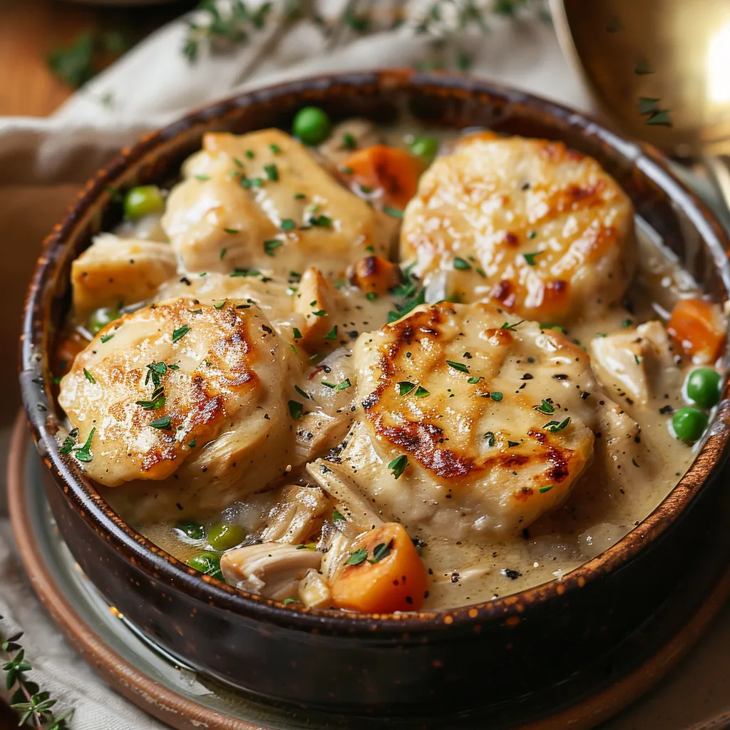A bowl of food with meat and vegetables.