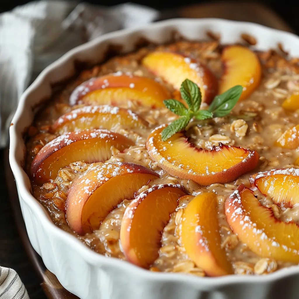 A white bowl filled with peaches and nuts.