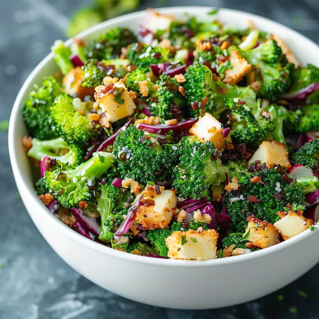A bowl filled with bright broccoli and cheese chunks.
