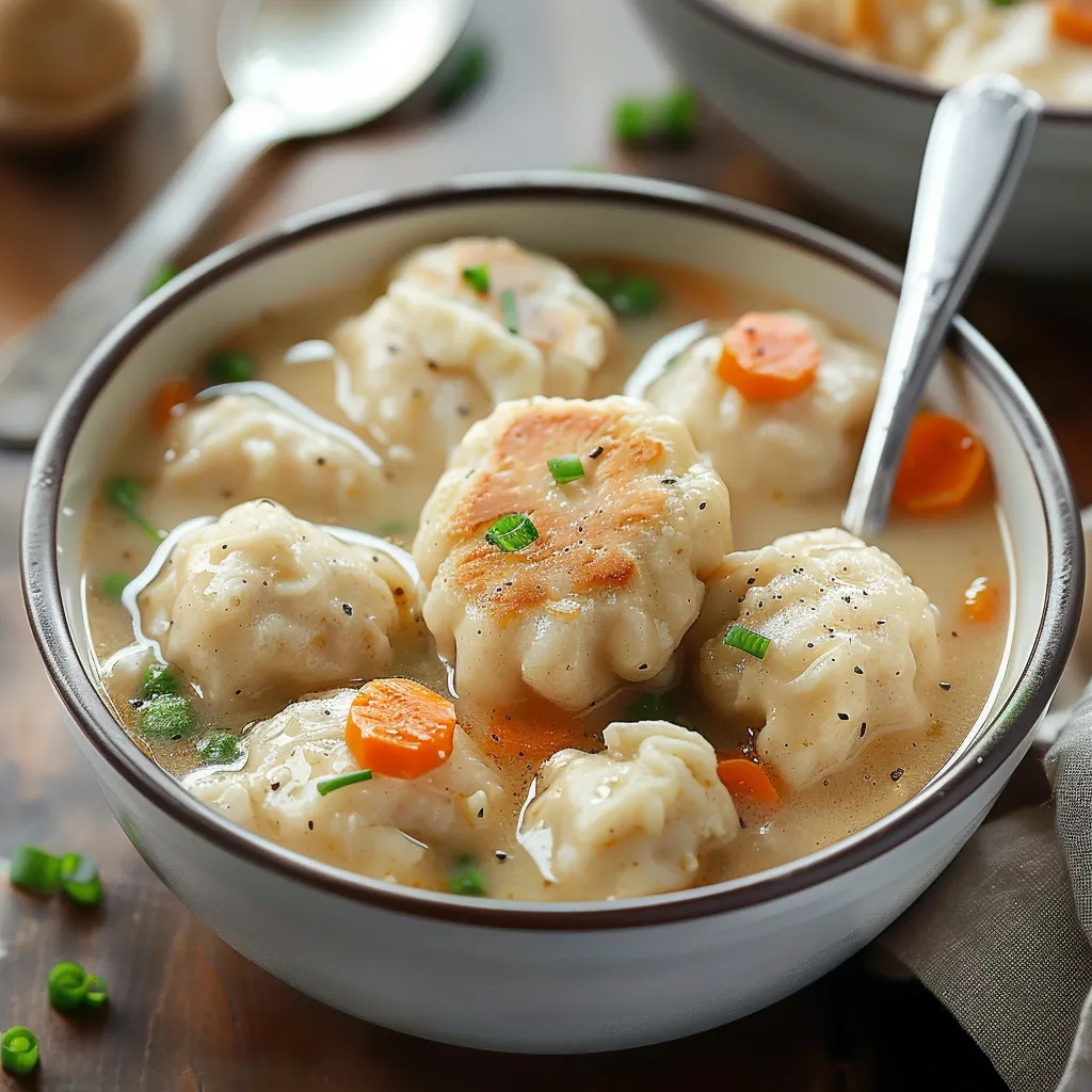 A bowl of soup with meatballs and carrots.