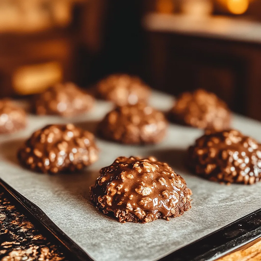 A tray of chocolate chip cookies.