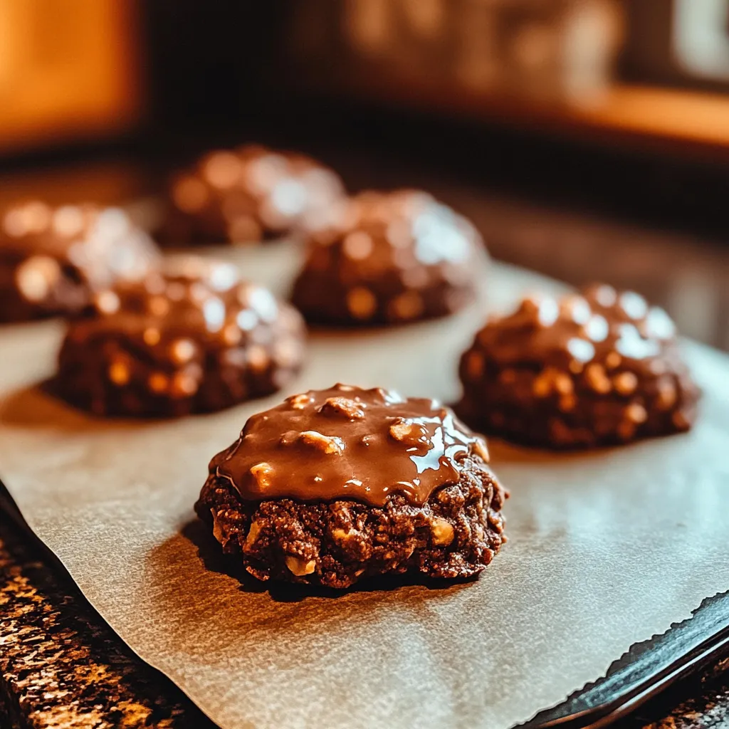 Chocolate chip cookies on a cooling rack.