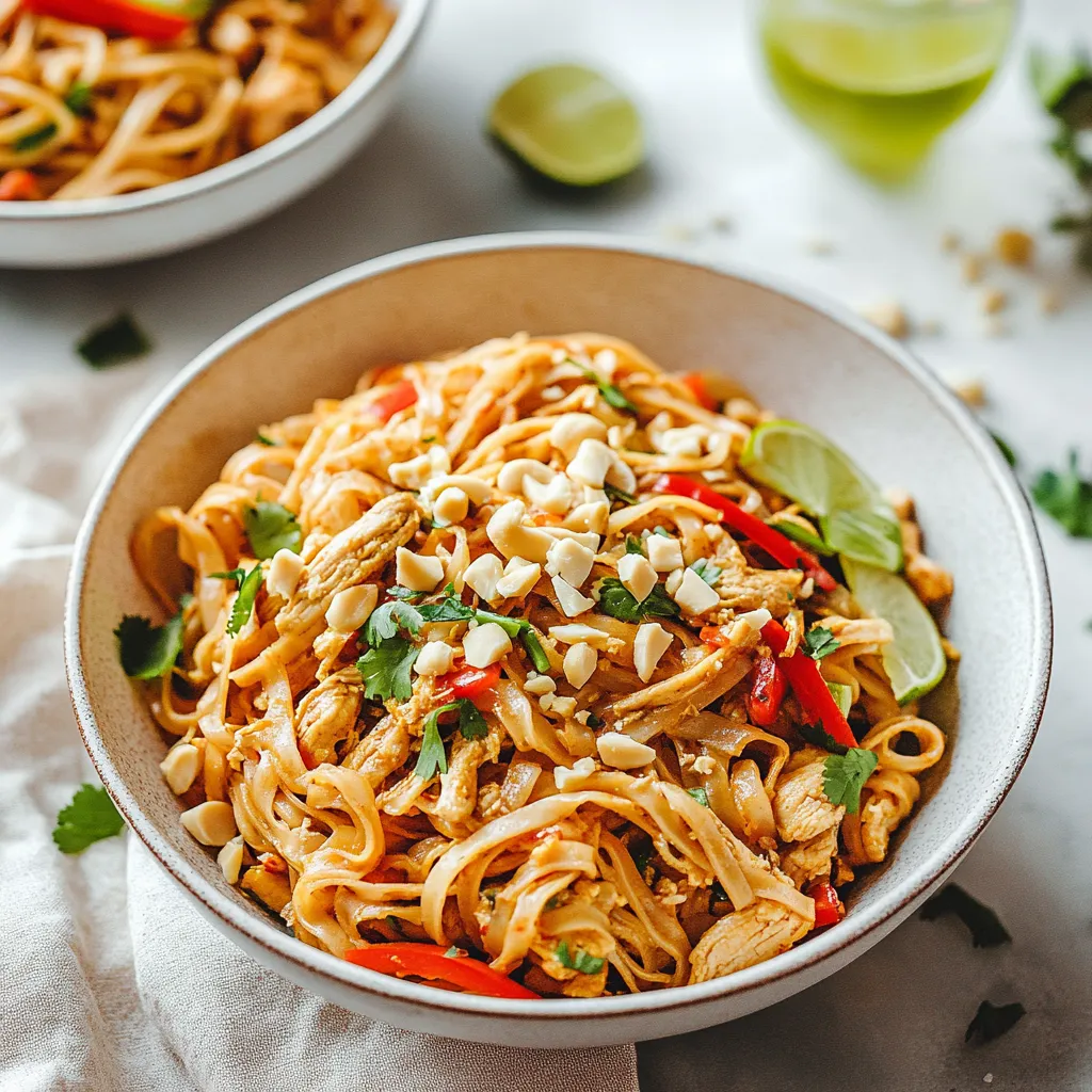 A bowl of noodles with peppers and onions.
