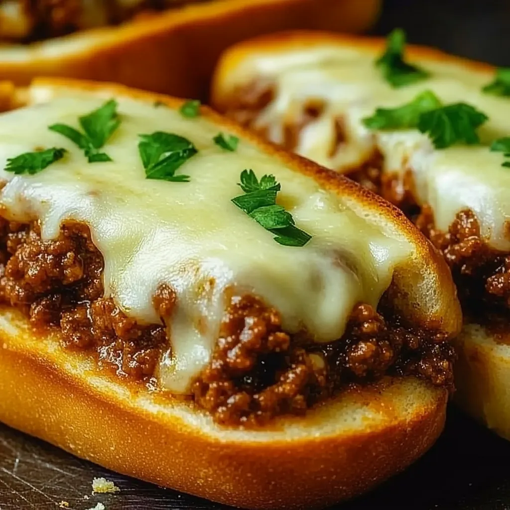 A close up of a sandwich with meat and cheese.
