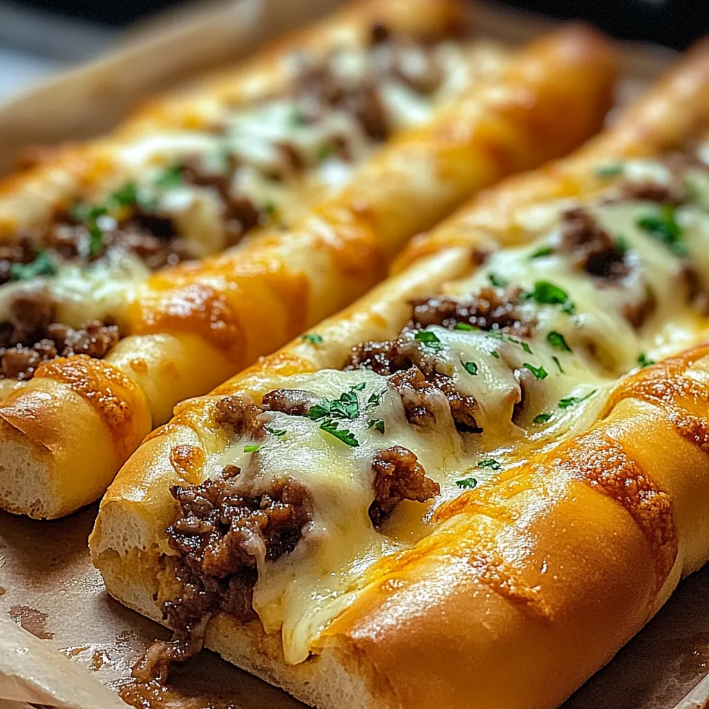 Two pieces of meat and cheese on a bun.