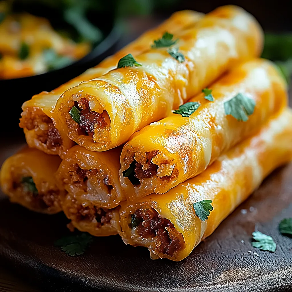 A plate of food with a stack of food on it.