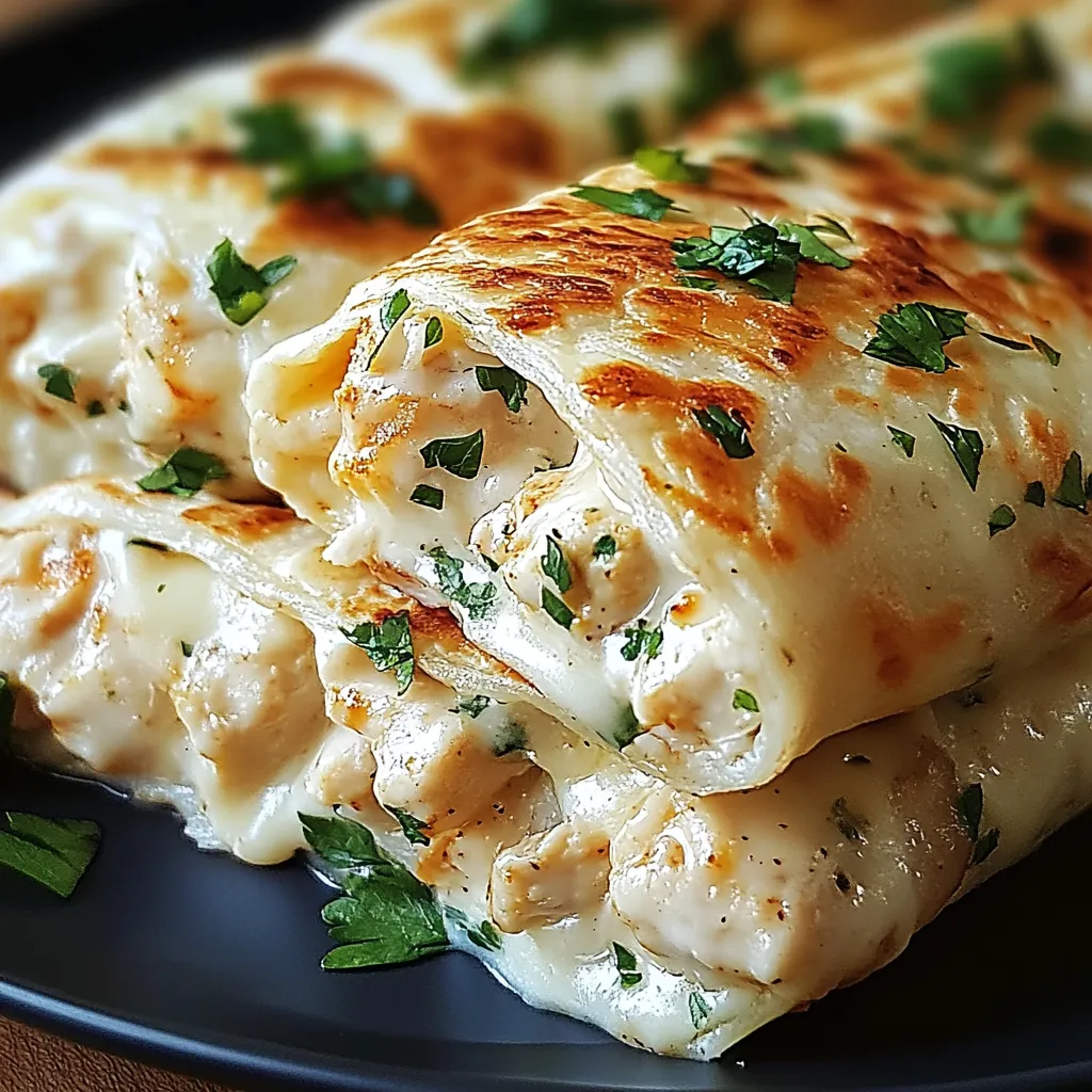 A plate of food with a burrito on it.
