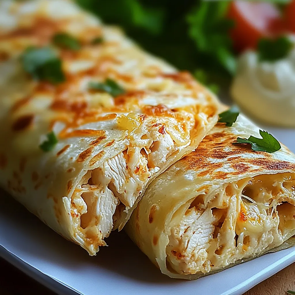 A white plate with a burrito on it.