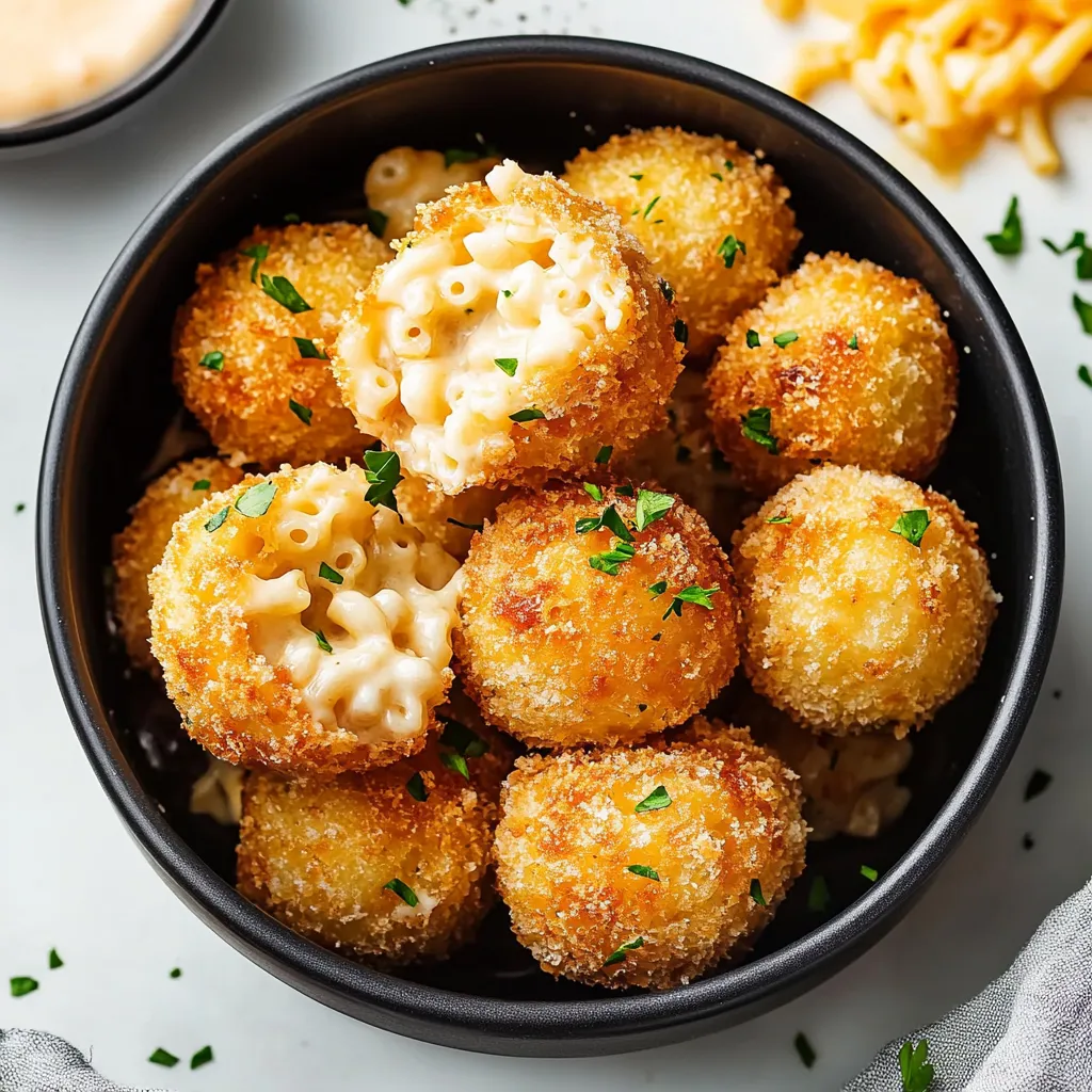 A bowl of macaroni and cheese.