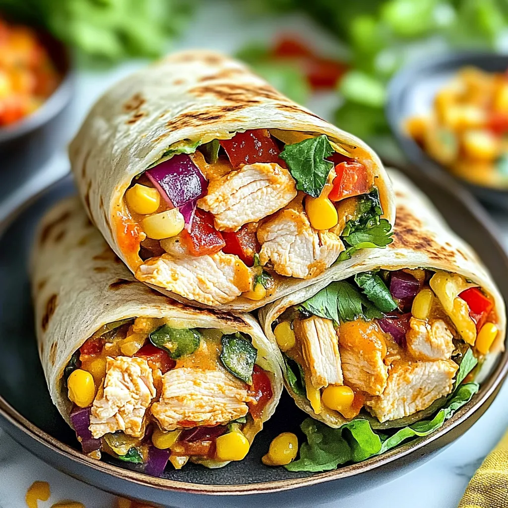 A plate of food with a burrito and a bowl of soup.
