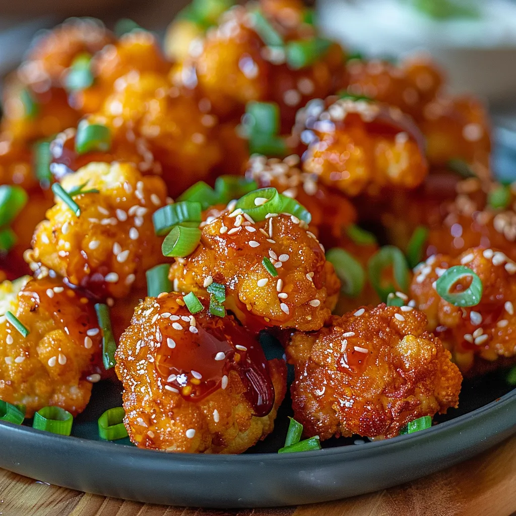 A plate of food with a sauce on it.